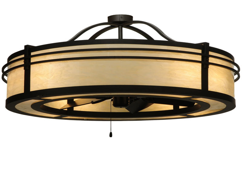 Meyda Tiffany 124450 Eight Light Chandel-Air, Custom,Oil Rubbed Bronze