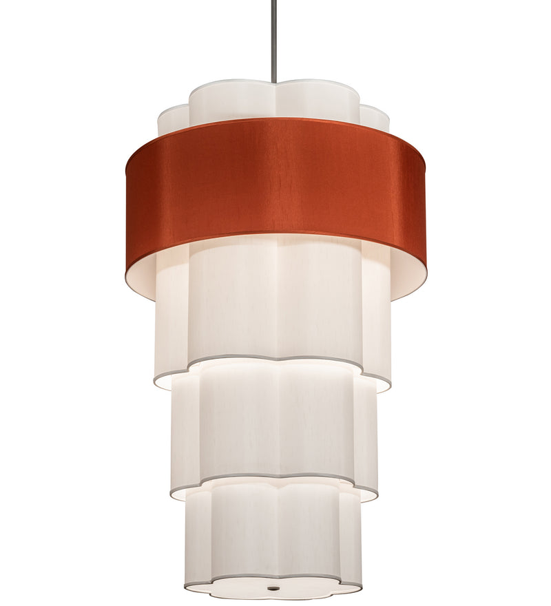 Meyda Tiffany 124490 Eight Light Pendant, Nickel