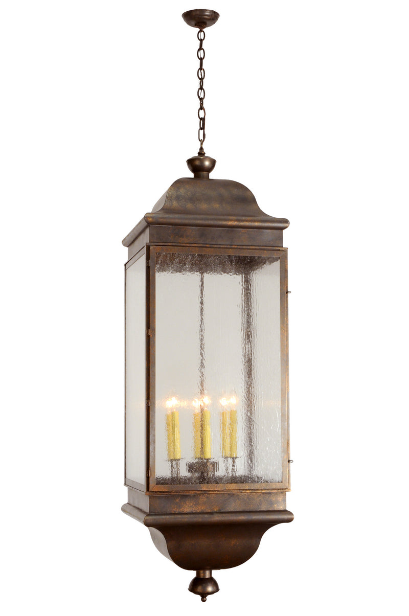 Meyda Tiffany 124800 Six Light Pendant, Gilded Tobacco