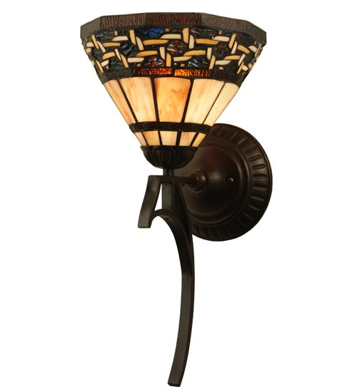 Meyda Tiffany 125109 Wall Sconce, Mahogany Bronze