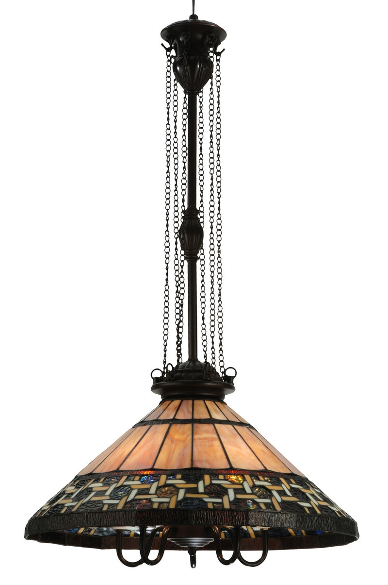 Meyda Tiffany 125116 Pendant, Mahogany Bronze