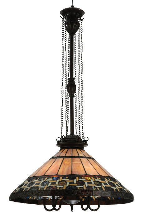 Meyda Tiffany 125116 Pendant, Mahogany Bronze