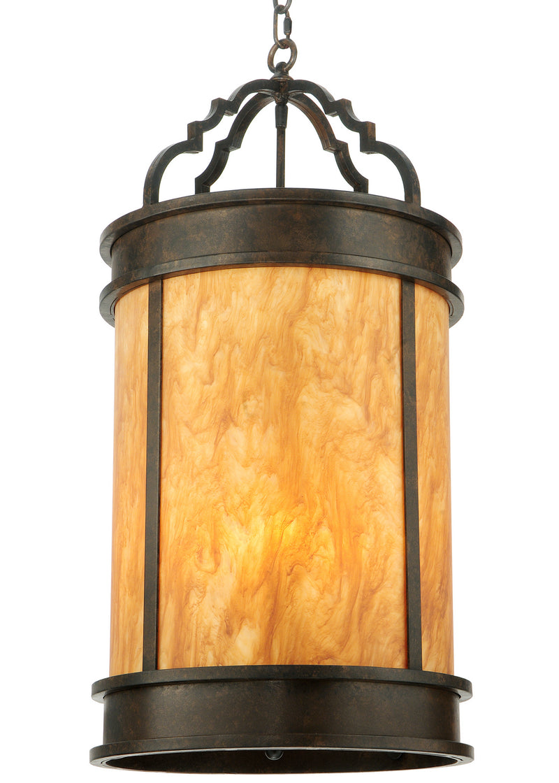 Meyda Tiffany 125414 Four Light Pendant, Coffee Bean