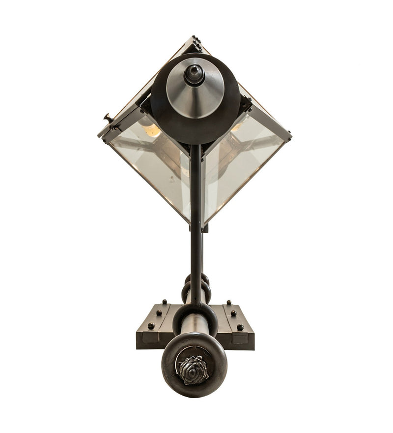 Meyda Tiffany 125505 Four Light Wall Sconce, Craftsman Brown