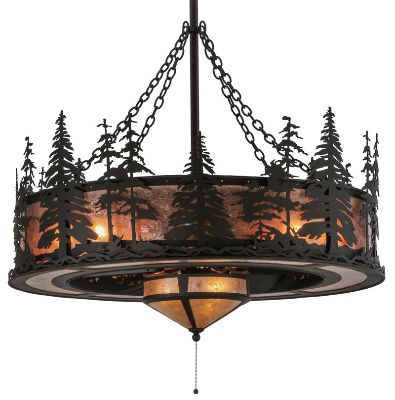 Meyda Tiffany 125745 11 Light Chandel-Air, Oil Rubbed Bronze