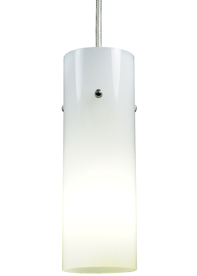 Meyda Tiffany 126099 One Light Mini Pendant, Brushed Nickel