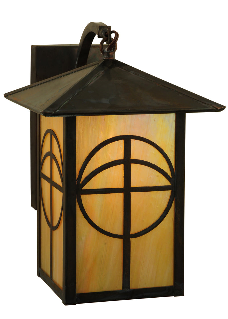Meyda Tiffany 126147 One Light Wall Sconce, Vintage Copper