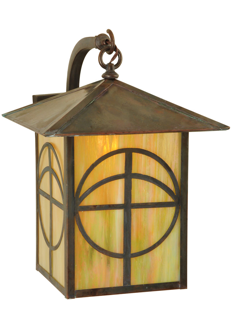 Meyda Tiffany 126148 One Light Wall Sconce, Vintage Copper