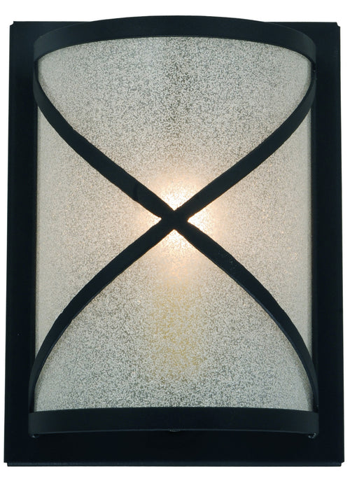 Meyda Tiffany 126477 One Light Wall Sconce, Textured Black