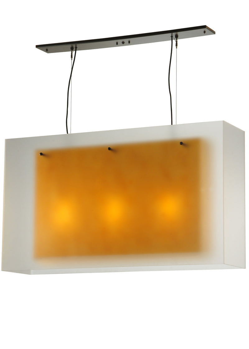Meyda Tiffany 126510 Three Light Pendant, Timeless Bronze