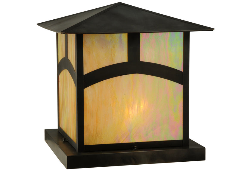 Meyda Tiffany 126520 Four Light Pier Mount, Craftsman Brown