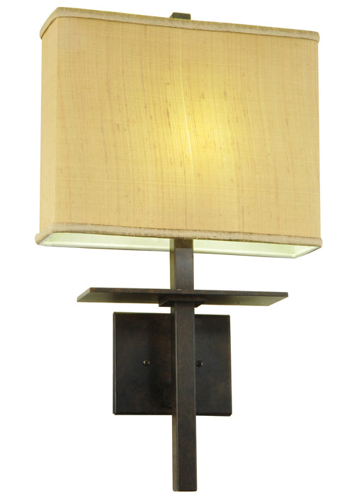 Meyda Tiffany 126615 One Light Wall Sconce, Oil Rubbed Bronze