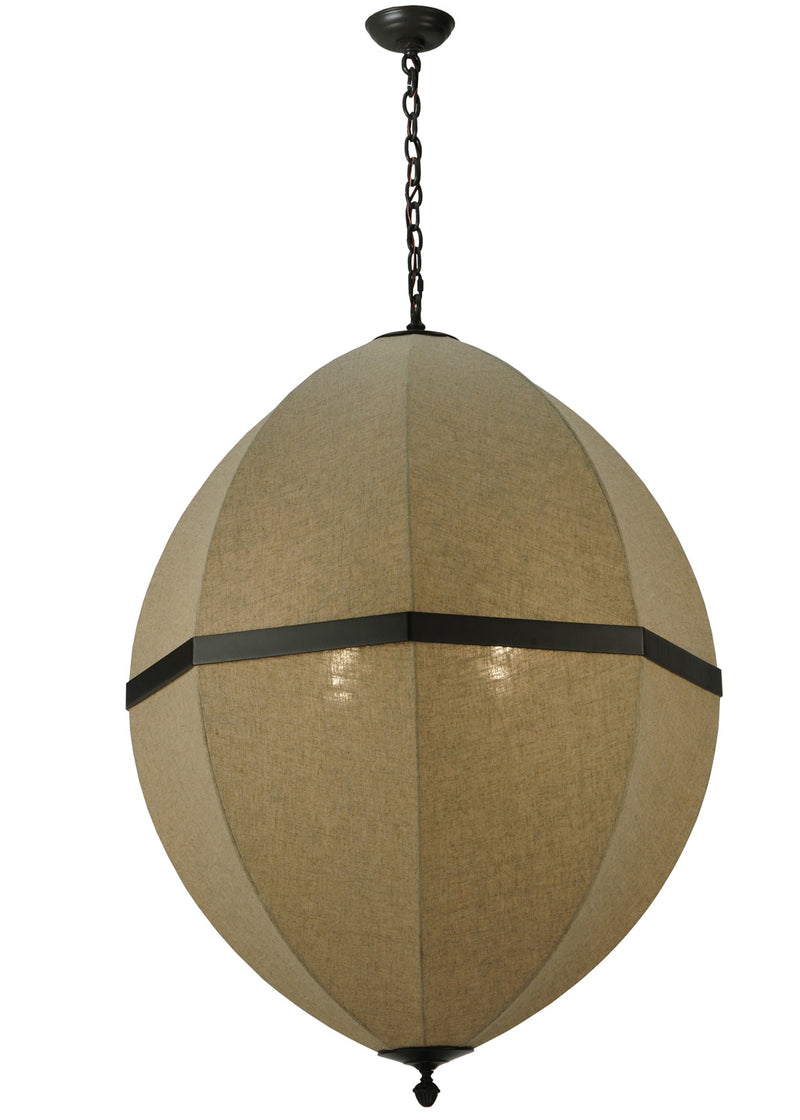 Meyda Tiffany 126672 Four Light Pendant, Timeless Bronze