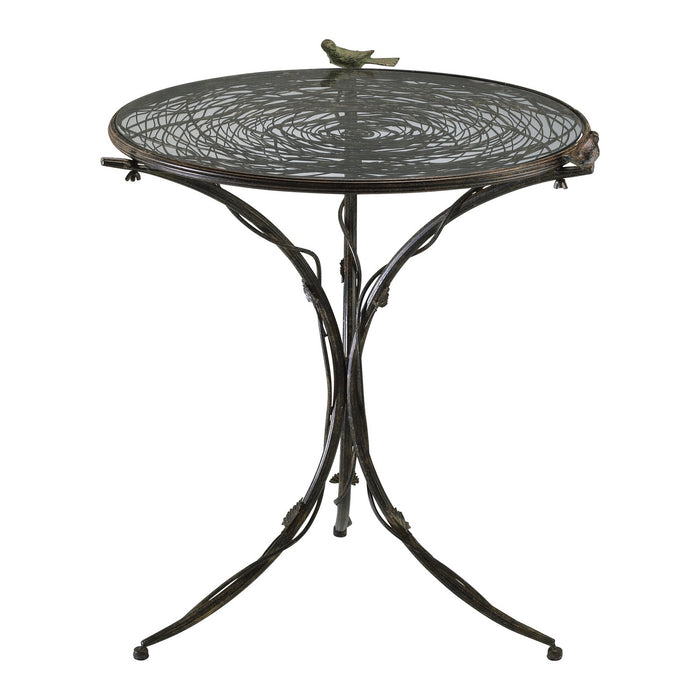 Cyan 01644 Bistro Table, Muted Rust