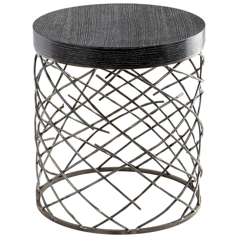 Cyan 05110 Table, Raw Steel