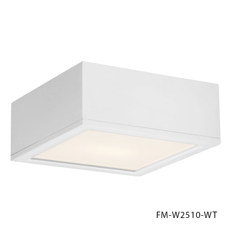 W.A.C. Lighting FM-W2510-WT LED Flush Mount, White
