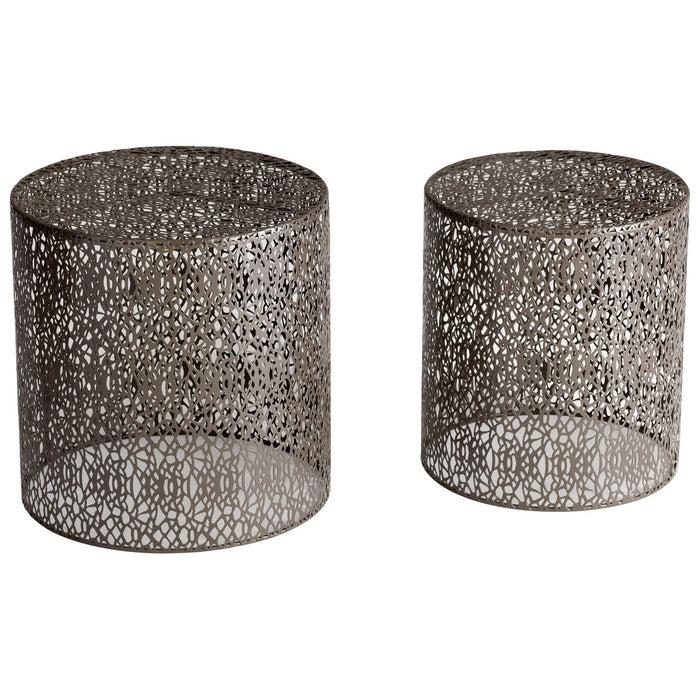 Cyan 05230 End Tables, Graphite