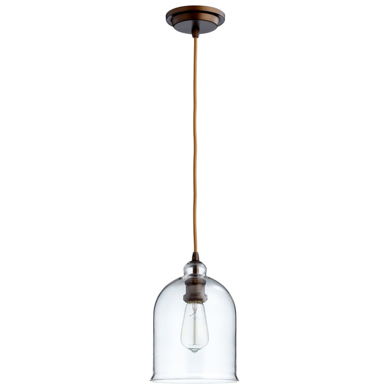 Cyan 06063 One Light Pendant, Oiled Bronze