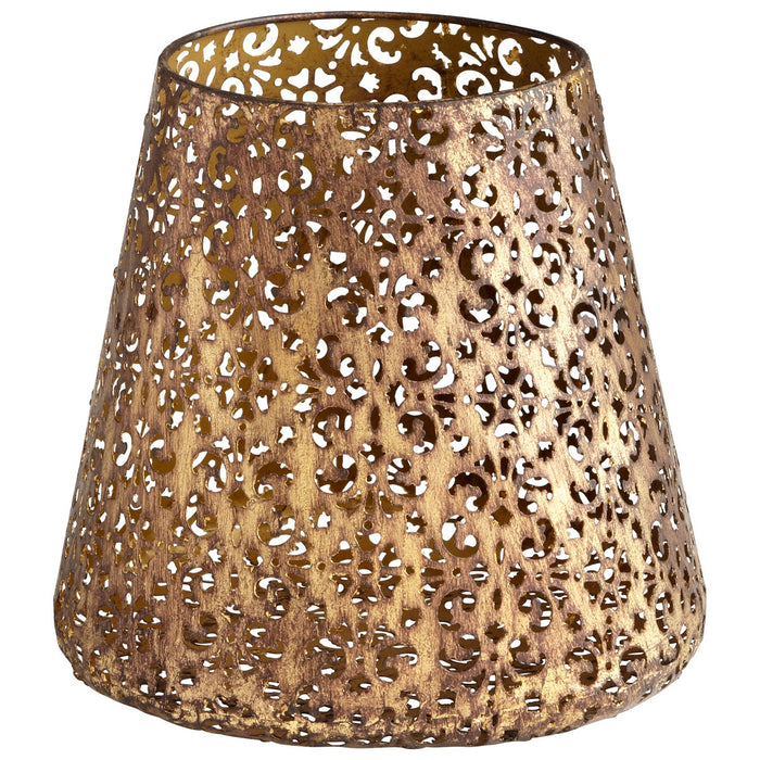 Cyan 06210 Container, Antique Gold