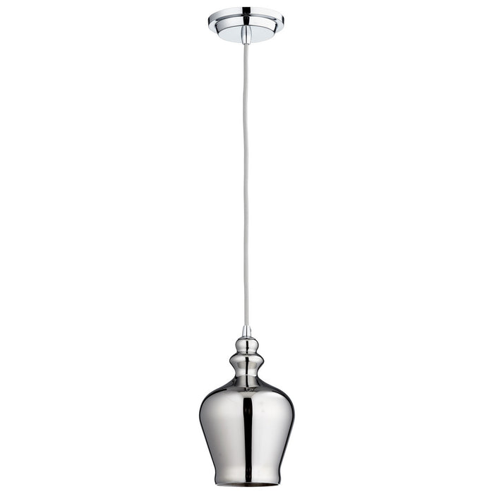 Cyan 06485 One Light Pendant, Chrome