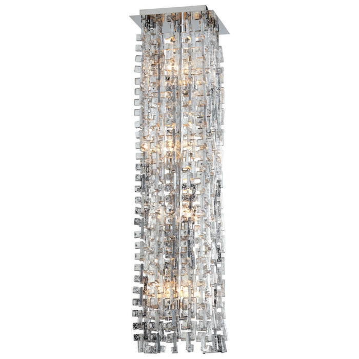 Cyan 06503 Eight Light Pendant, Chrome