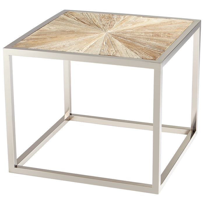 Cyan 06550 Side Table, Black Forest Grove And Chrome