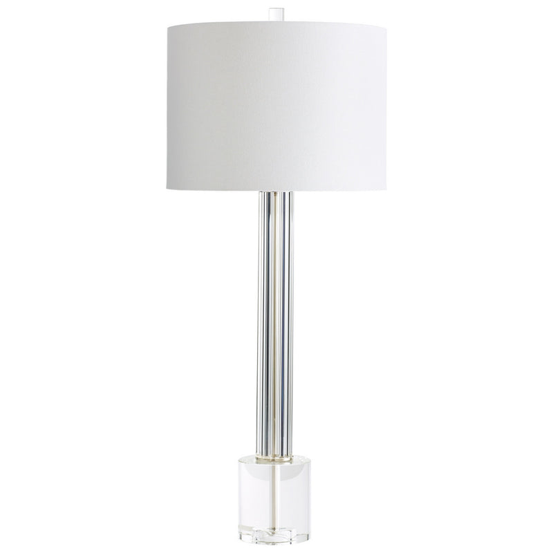 Cyan 06603 One Light Table Lamp, Clear