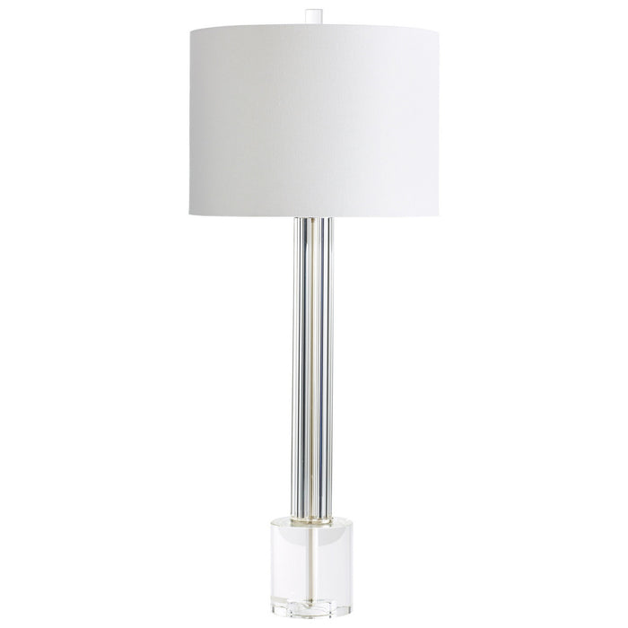 Cyan 06603 One Light Table Lamp, Clear