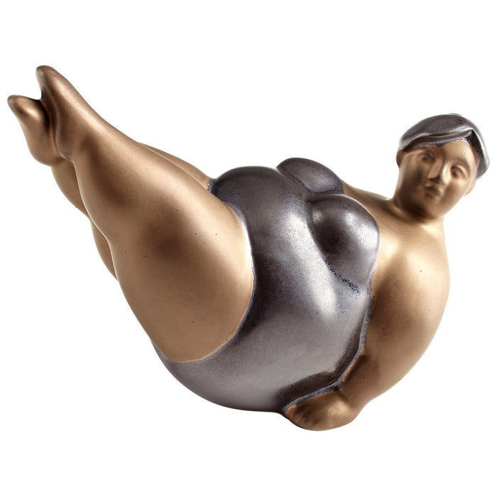 Cyan 06883 Sculpture, Bronze And Black