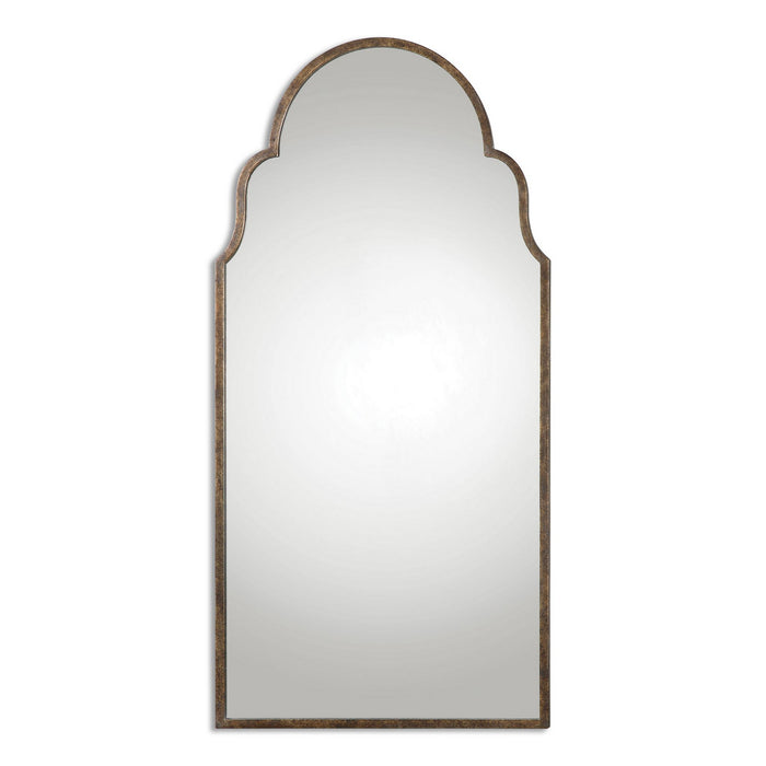 Uttermost 12905 Mirror, Rust Bronze w/Gold Leaf