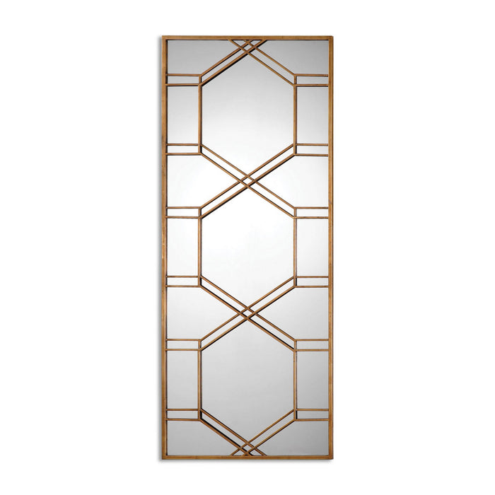Uttermost 13922 Mirror, Antiqued Gold Leaf