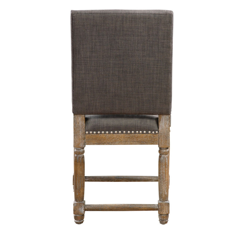 Uttermost 23215 Accent Chair, Weathered Gray