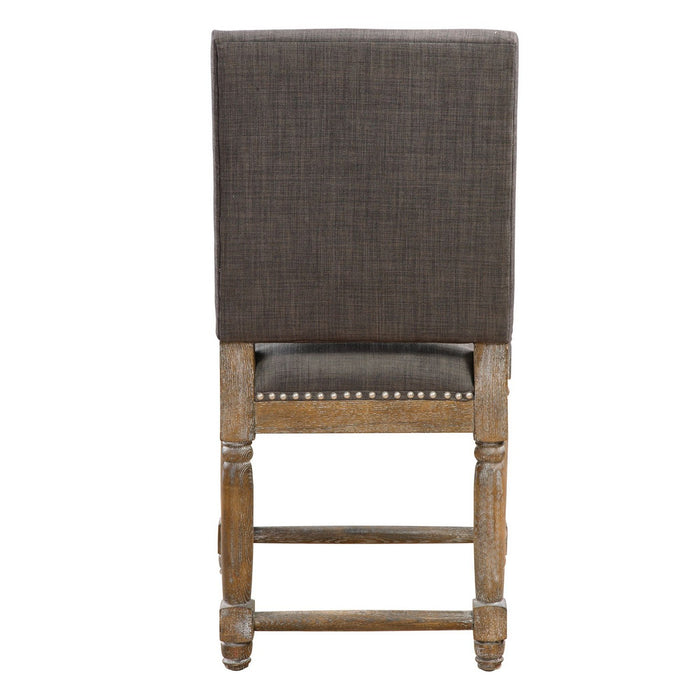 Uttermost 23215 Accent Chair, Weathered Gray