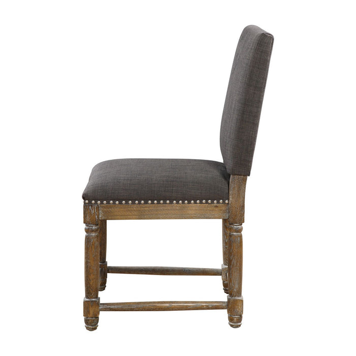 Uttermost 23215 Accent Chair, Weathered Gray