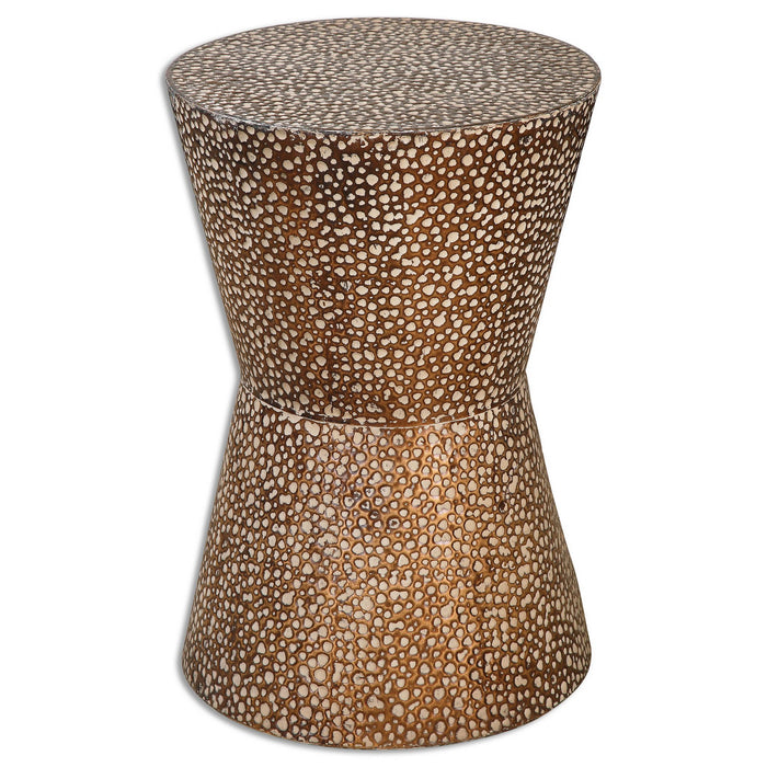 Uttermost 24461 Accent Table, Copper Bronze