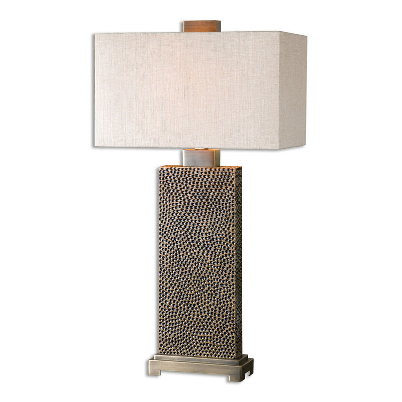 Uttermost 26938-1 One Light Table Lamp, Coffee Bronze