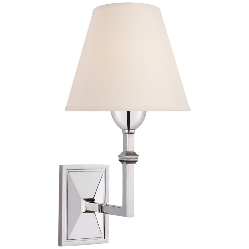 Visual Comfort Signature AH 2305PN-NP One Light Wall Sconce, Polished Nickel