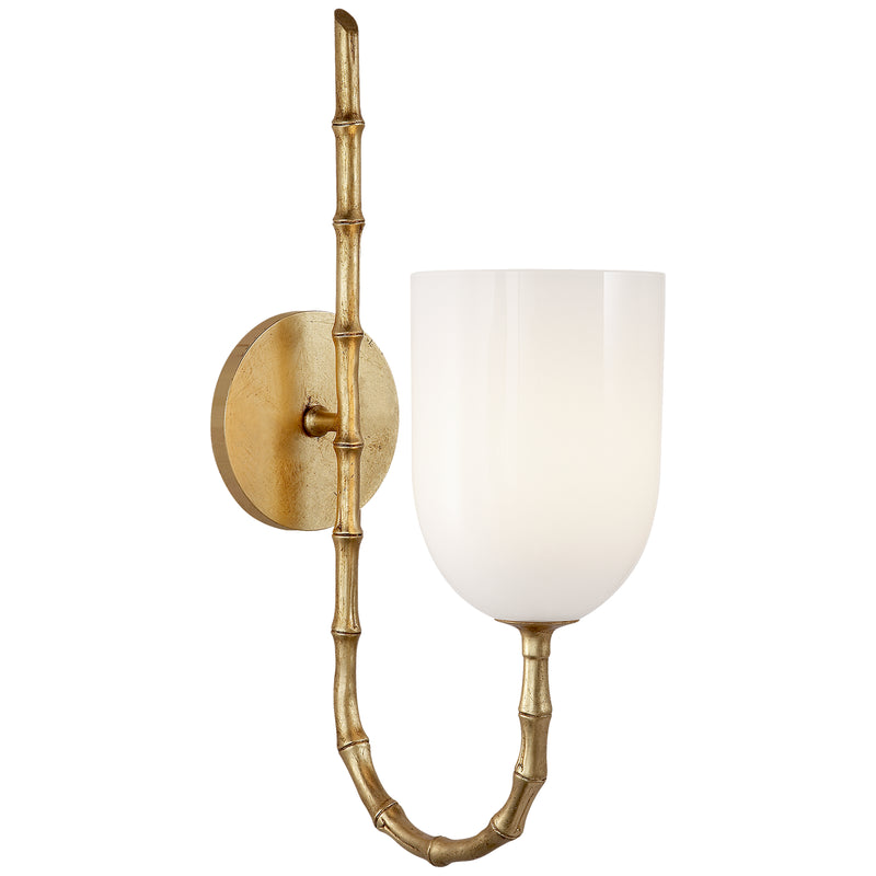 Visual Comfort Signature ARN 2000G-WG One Light Wall Sconce, Gild