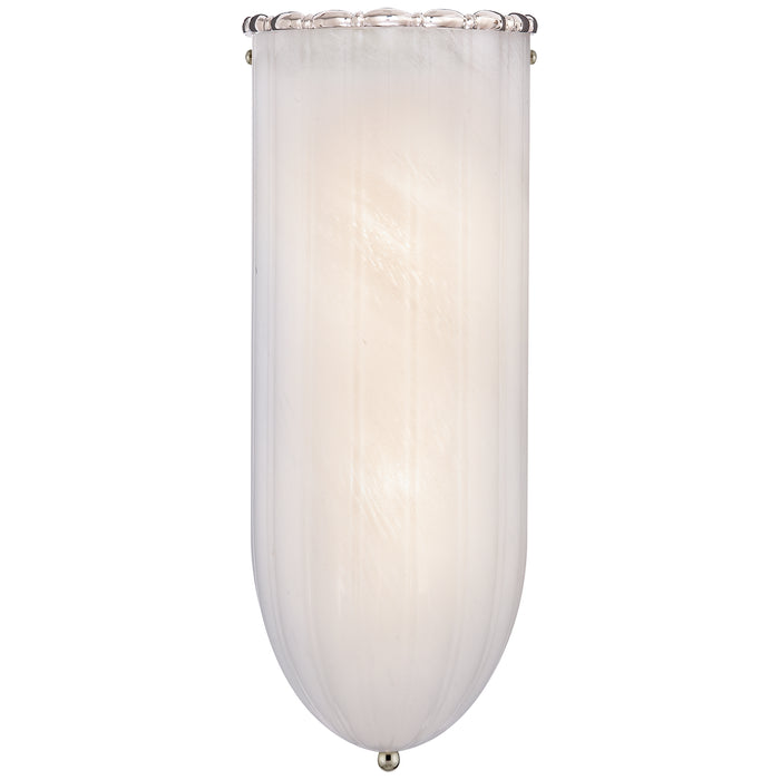 Visual Comfort Signature ARN 2013PN-WG Two Light Wall Sconce, Polished Nickel