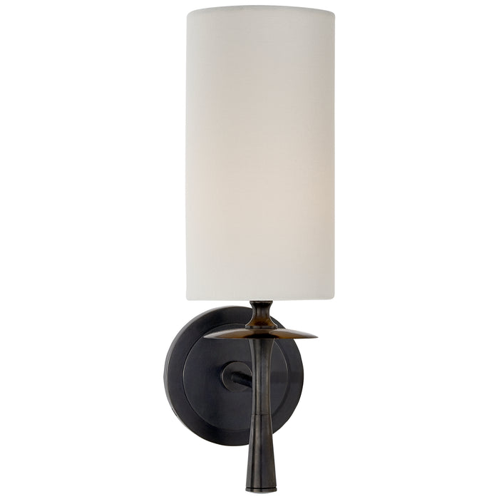 Visual Comfort Signature ARN 2018BZ-L One Light Wall Sconce, Bronze