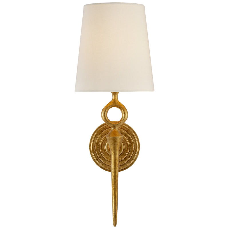 Visual Comfort Signature ARN 2022G-L One Light Wall Sconce, Gild