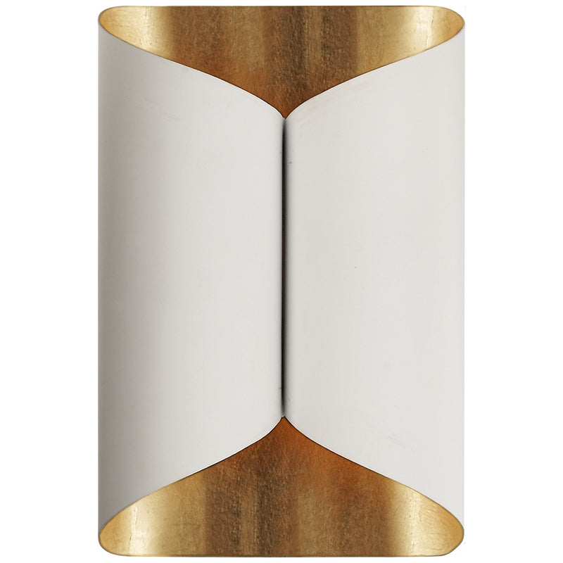 Visual Comfort Signature ARN 2036PW Two Light Wall Sconce, Plaster White