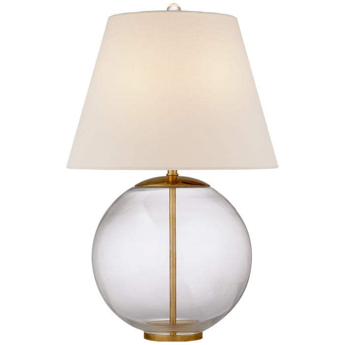 Visual Comfort Signature ARN 3000CG-L One Light Table Lamp, Clear Glass