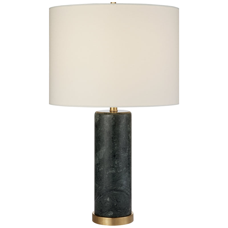 Visual Comfort Signature ARN 3004GRM-L One Light Table Lamp, Green Marble