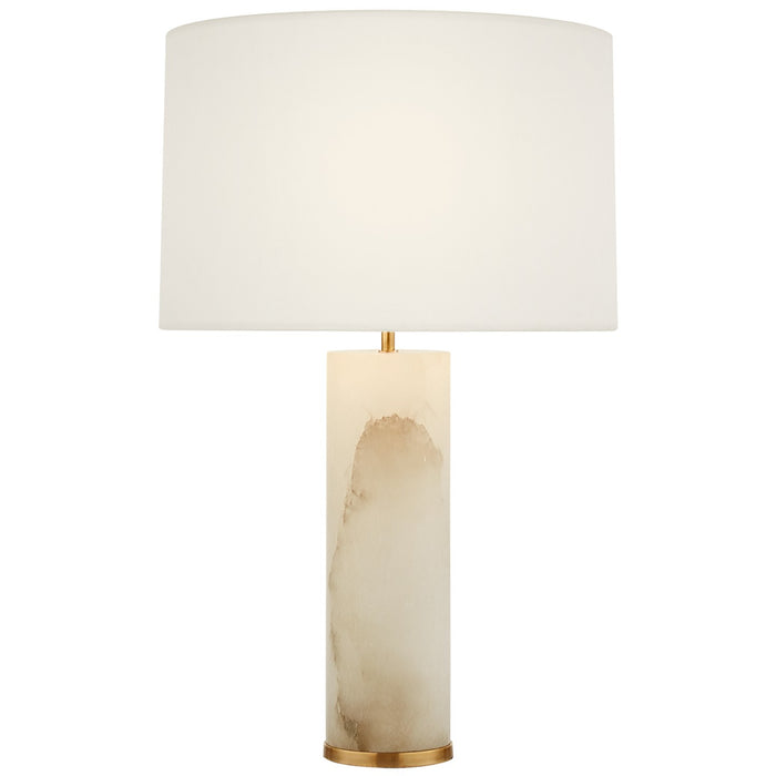 Visual Comfort Signature ARN 3024ALB-L Two Light Table Lamp, Alabaster