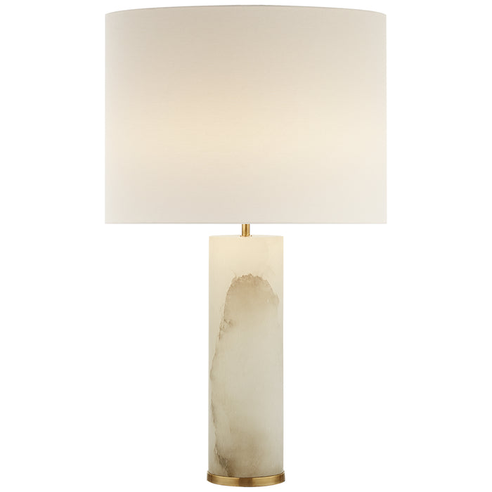 Visual Comfort Signature ARN 3024ALB-L Two Light Table Lamp, Alabaster
