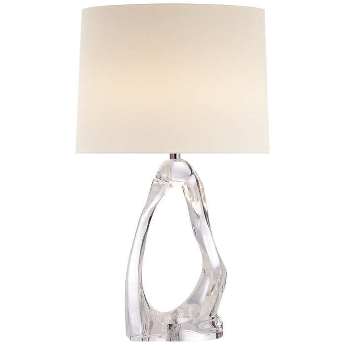 Visual Comfort Signature ARN 3100CG-L One Light Table Lamp, Clear Glass