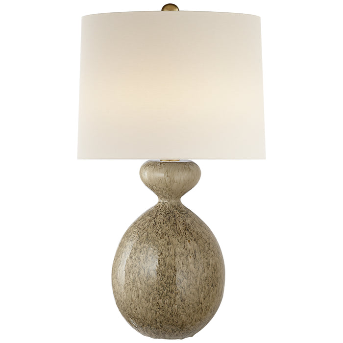 Visual Comfort Signature ARN 3606MS-L One Light Table Lamp, Marbleized Sienna