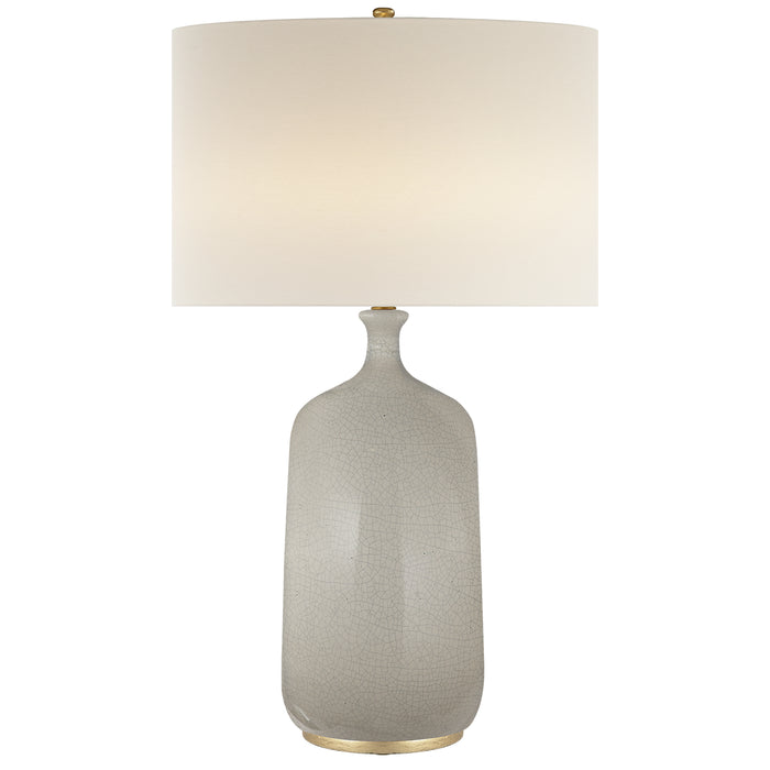 Visual Comfort Signature ARN 3608BC-L One Light Table Lamp, Bone Craquelure