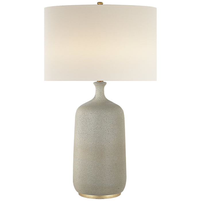 Visual Comfort Signature ARN 3608VI-L One Light Table Lamp, Volcanic Ivory